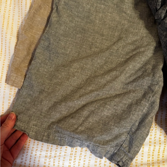 Patagonia Blue, Tan and Gray Flat Front Shorts Relaxed Fit Lot - Picture 3 of 12